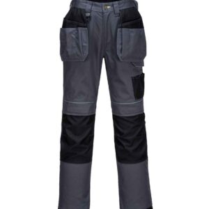 Portwest PW3 Work Holster Trousers | Zoom Grey/Black