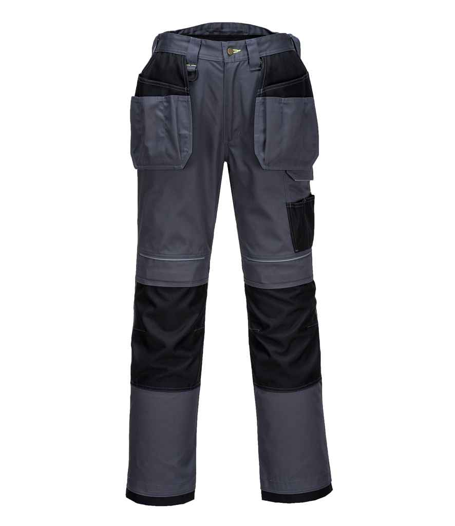 Portwest PW3 Work Holster Trousers | Zoom Grey/Black