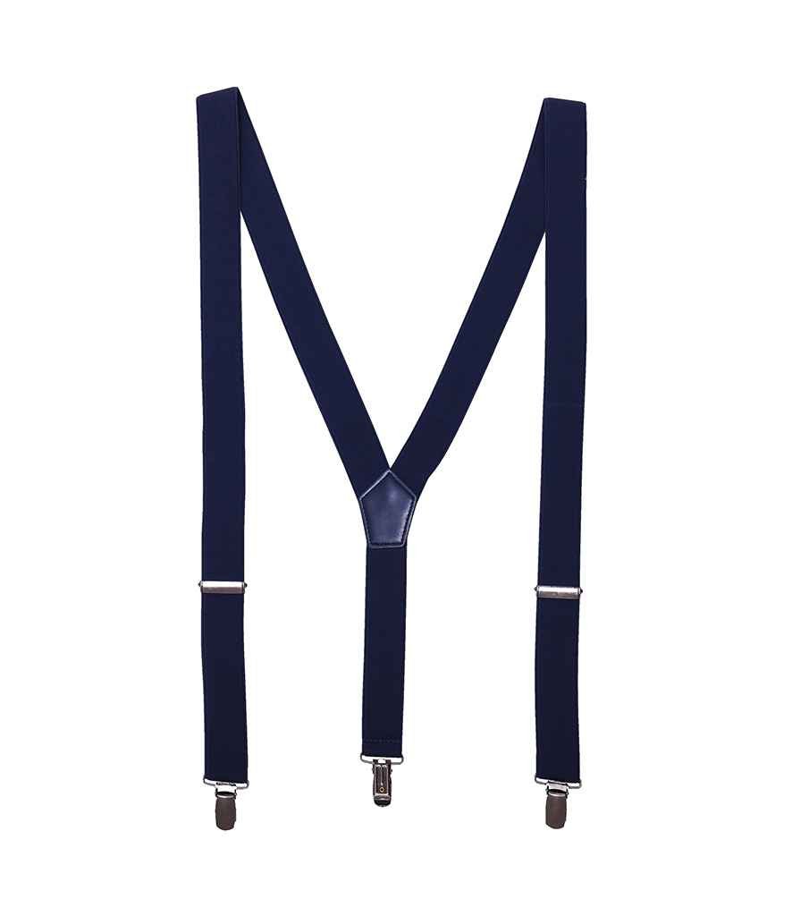 Premier Clip On Braces | Navy