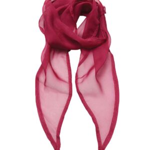 Premier 'Colours' Chiffon Scarf | Hot Pink