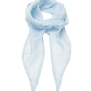 Premier 'Colours' Chiffon Scarf | Light Blue
