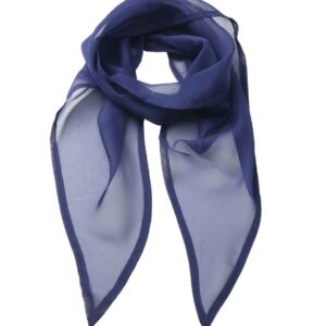 Premier 'Colours' Chiffon Scarf | Marine Blue