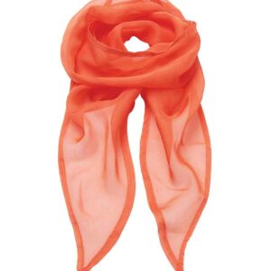 Premier 'Colours' Chiffon Scarf | Orange