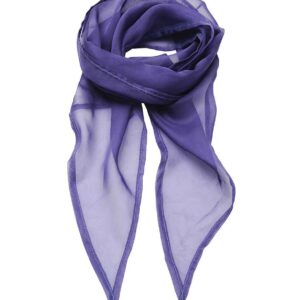 Premier 'Colours' Chiffon Scarf | Purple