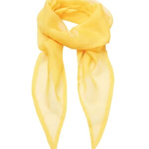 Premier 'Colours' Chiffon Scarf | Sunflower