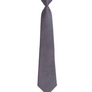 Premier 'Colours' Fashion Clip Tie | Grey