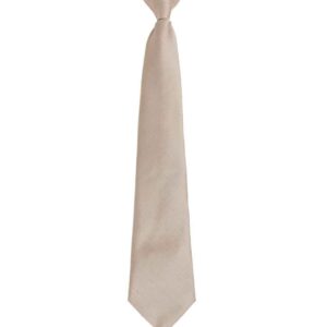 Premier 'Colours' Fashion Clip Tie | Khaki