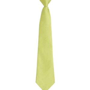 Premier 'Colours' Fashion Clip Tie | Lime Green