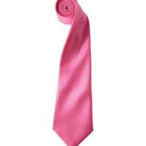 Premier 'Colours' Satin Tie | Fuchsia