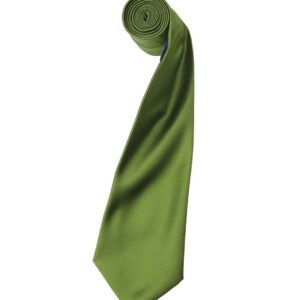 Premier 'Colours' Satin Tie | Oasis Green