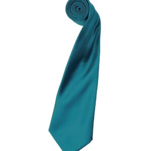 Premier 'Colours' Satin Tie | Teal