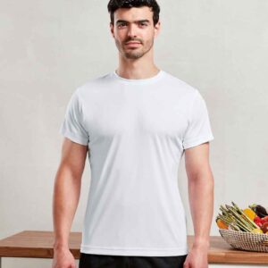 Premier Coolchecker® Chef's T-Shirt | White