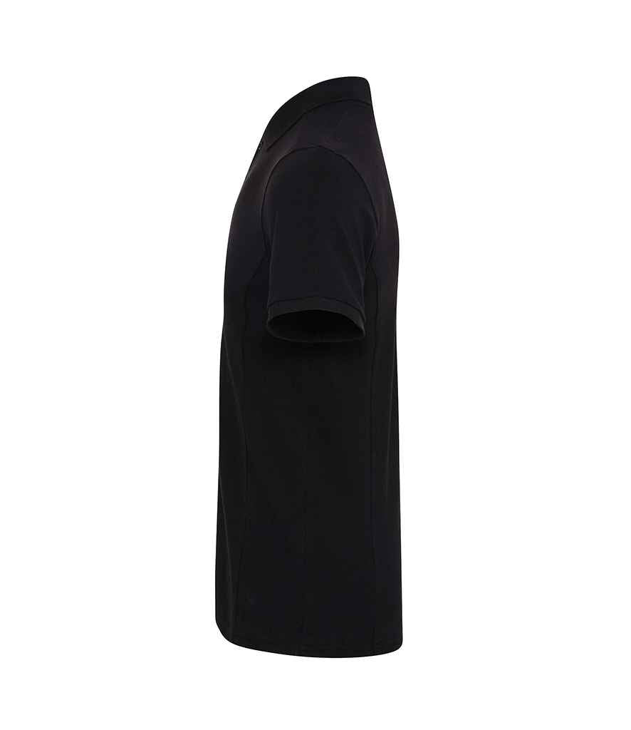 Premier Coolchecker® Plus Piqué Polo Shirt | Black - Image 3