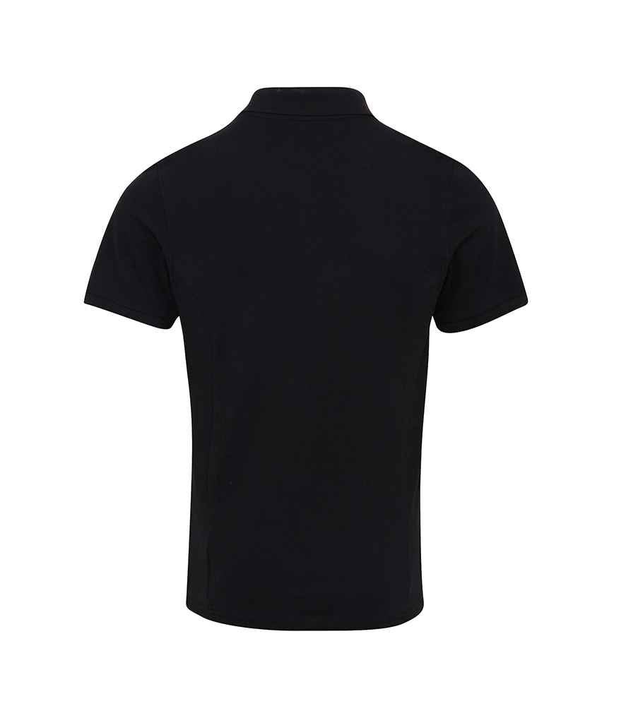 Premier Coolchecker® Plus Piqué Polo Shirt | Black - Image 2