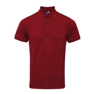 Premier Coolchecker® Plus Piqué Polo Shirt | Burgundy