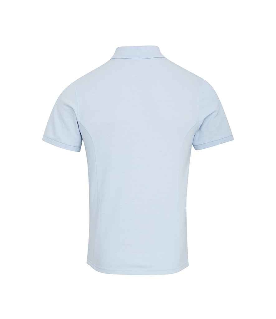 Premier Coolchecker® Plus Piqué Polo Shirt | Light Blue - Image 2