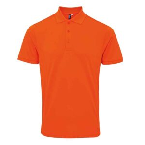 Premier Coolchecker® Plus Piqué Polo Shirt | Orange