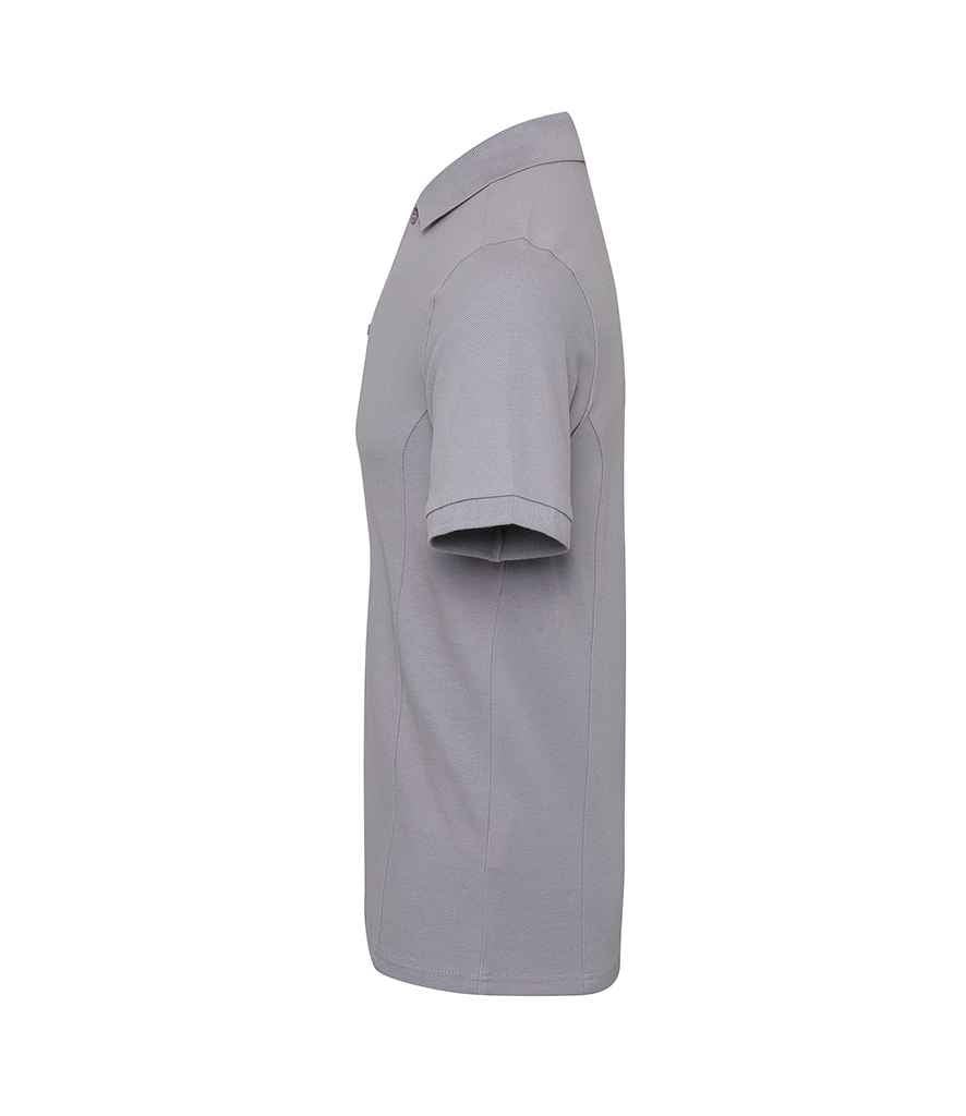 Premier Coolchecker® Plus Piqué Polo Shirt | Silver - Image 3