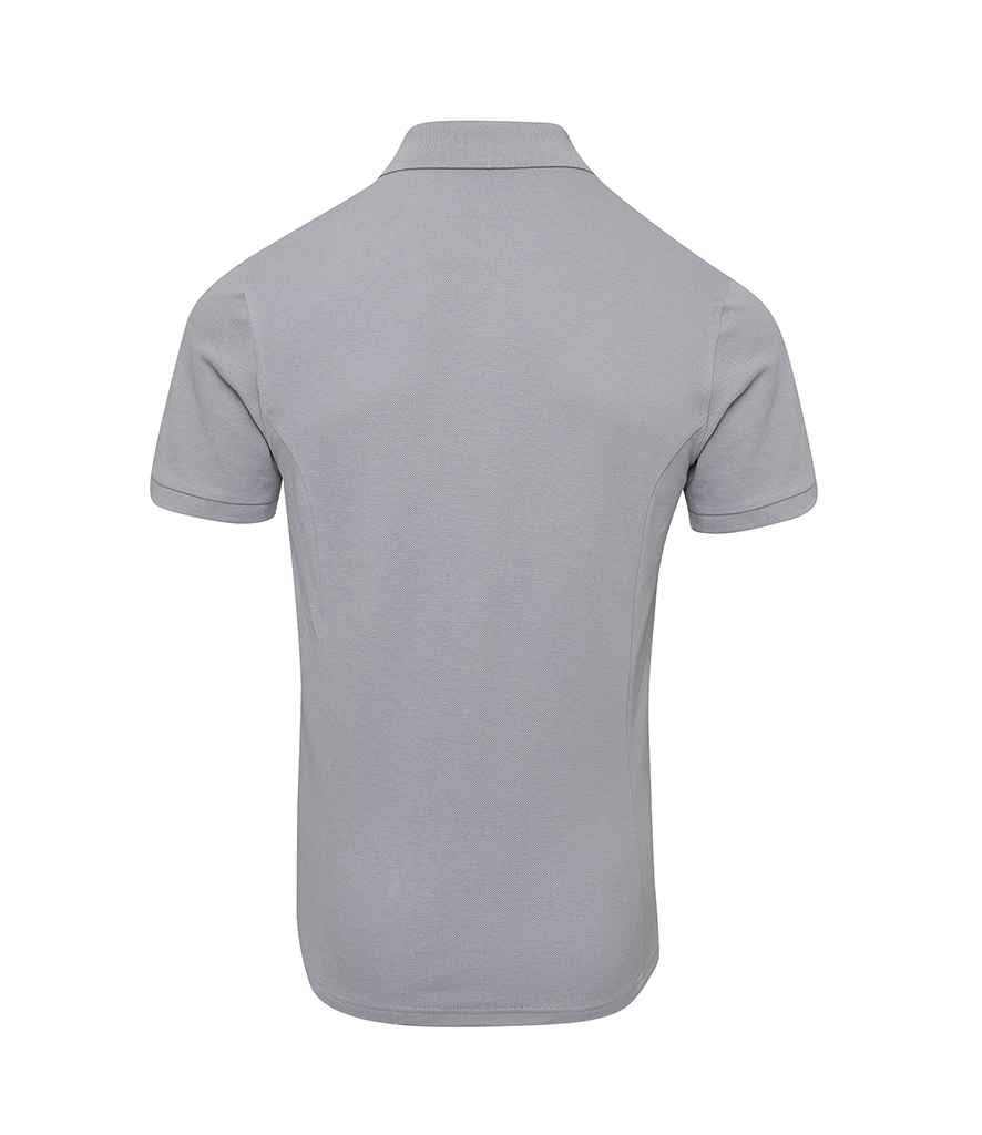 Premier Coolchecker® Plus Piqué Polo Shirt | Silver - Image 2