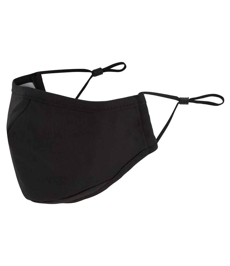 Premier HeiQ Viroblock 3-Layer Face Mask | Black