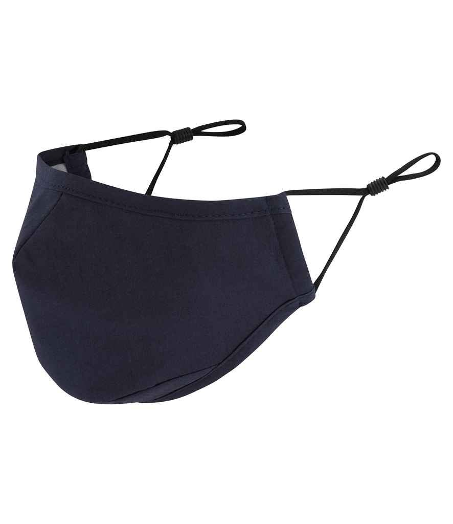 Premier HeiQ Viroblock 3-Layer Face Mask | Navy