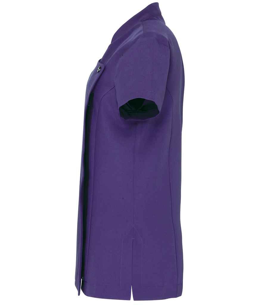 Premier Ladies Blossom Short Sleeve Tunic | Purple - Image 3