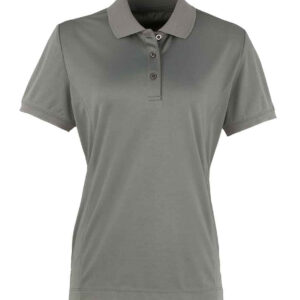 Premier Ladies Coolchecker® Piqué Polo Shirt | Dark Grey