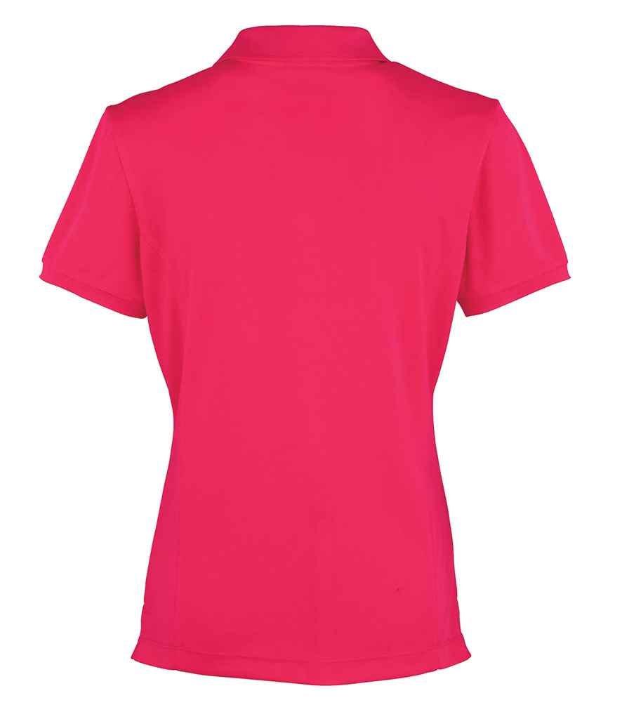 Premier Ladies Coolchecker® Piqué Polo Shirt | Hot Pink - Image 2