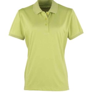 Premier Ladies Coolchecker® Piqué Polo Shirt | Lime Green