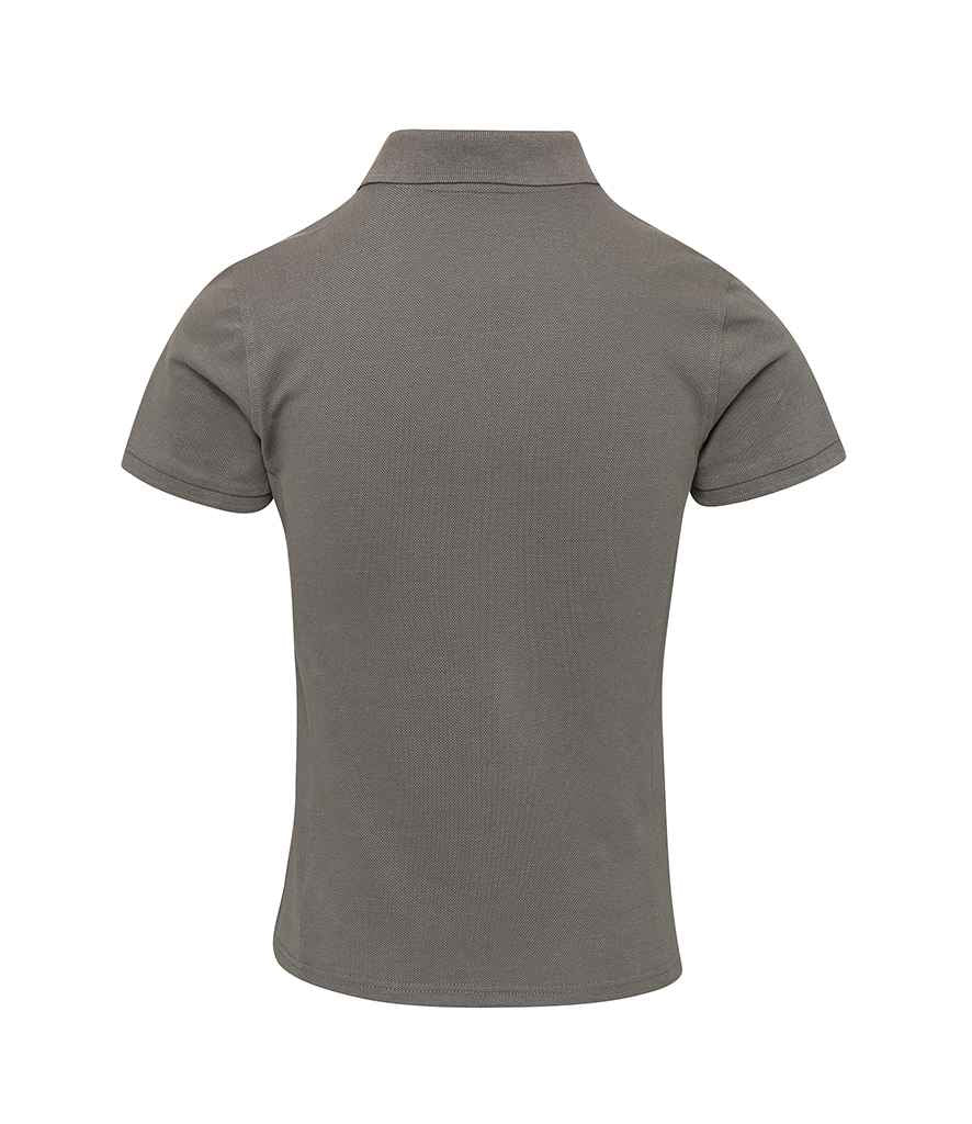 Premier Ladies Coolchecker® Plus Piqué Polo Shirt | Dark Grey - Image 2