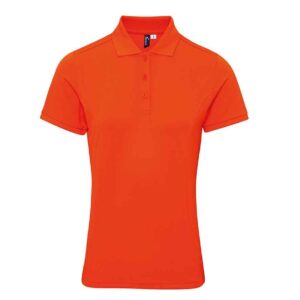 Premier Ladies Coolchecker® Plus Piqué Polo Shirt | Orange