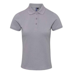 Premier Ladies Coolchecker® Plus Piqué Polo Shirt | Silver