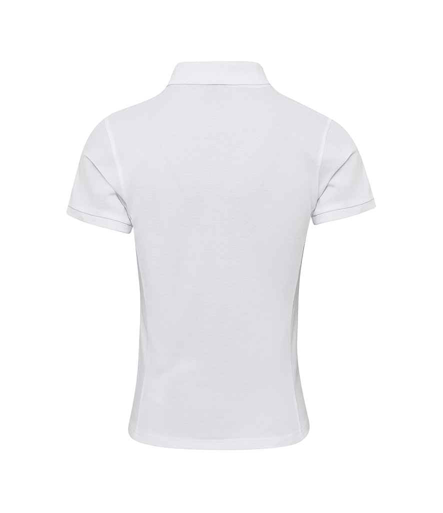 Premier Ladies Coolchecker® Plus Piqué Polo Shirt | White - Image 2