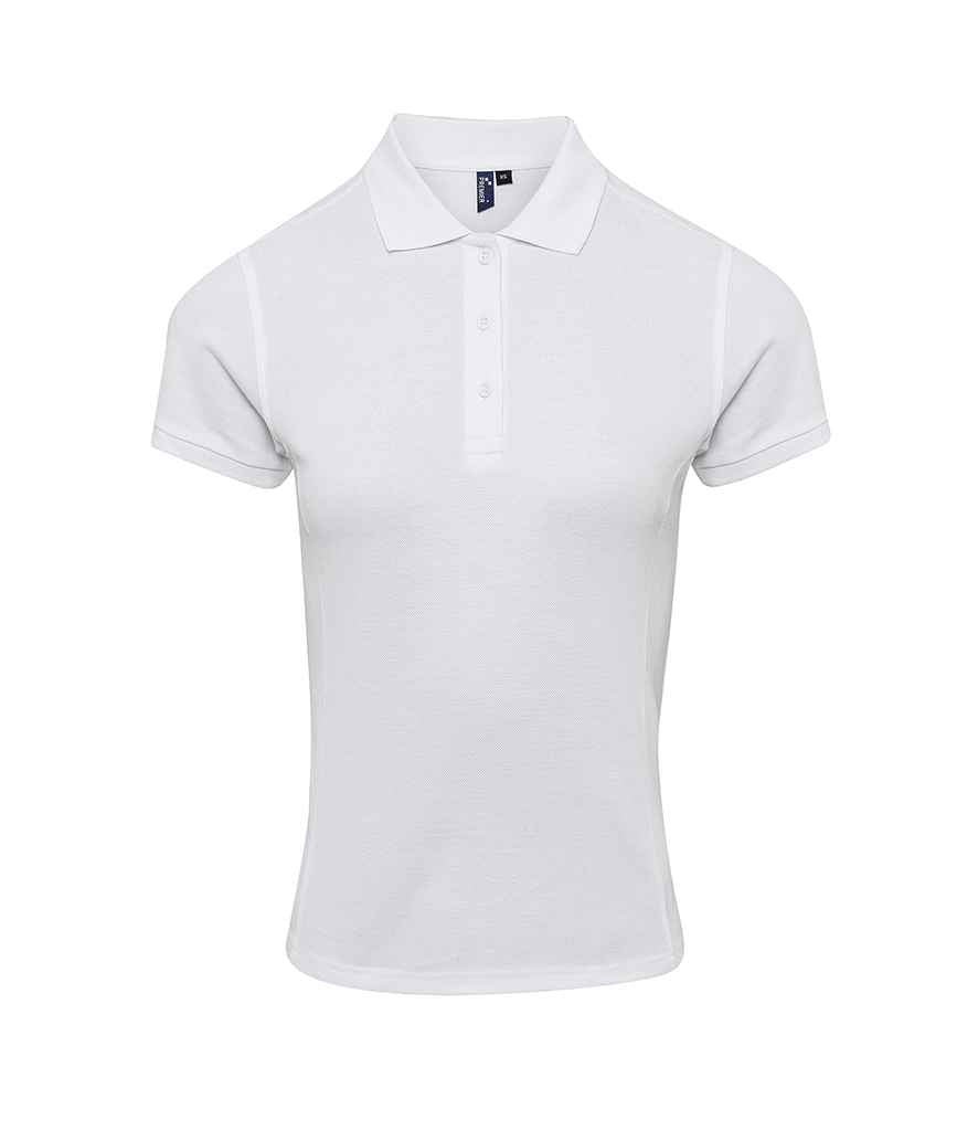 Premier Ladies Coolchecker® Plus Piqué Polo Shirt | White