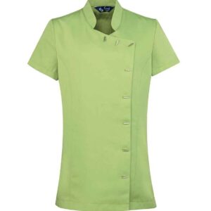 Premier Ladies Orchid Short Sleeve Tunic | Lime Green