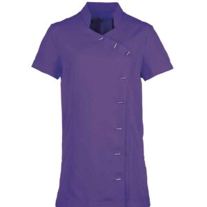 Premier Ladies Orchid Short Sleeve Tunic | Purple