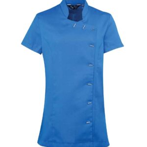 Premier Ladies Orchid Short Sleeve Tunic | Sapphire Blue