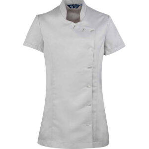 Premier Ladies Orchid Short Sleeve Tunic | Silver