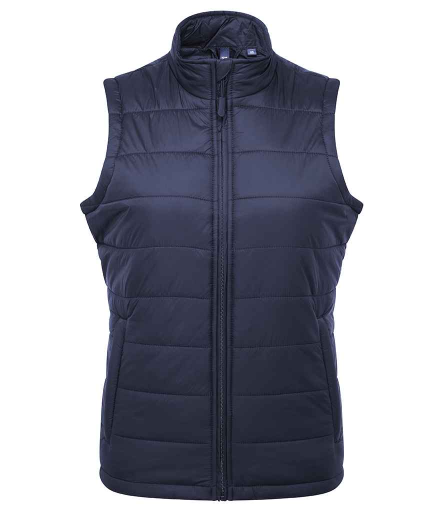 Premier Ladies Recyclight® Padded Gilet | Navy - Image 2