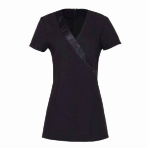 Premier Ladies Rose Short Sleeve Tunic | Black