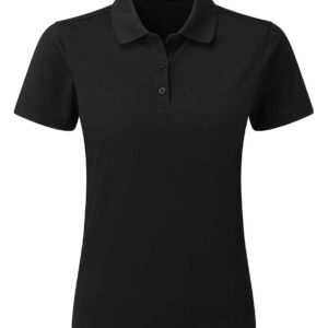 Premier Ladies Spun Dyed Recycled Polo Shirt | Black
