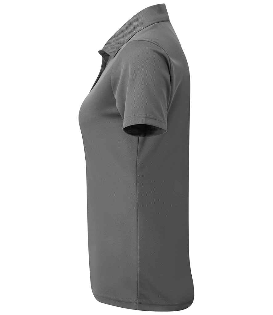 Premier Ladies Spun Dyed Recycled Polo Shirt | Dark Grey - Image 4