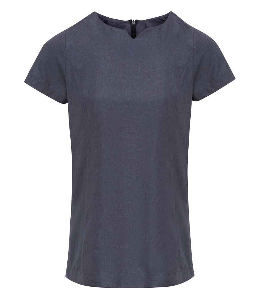 Premier Ladies Viola Tunic | Heather Black