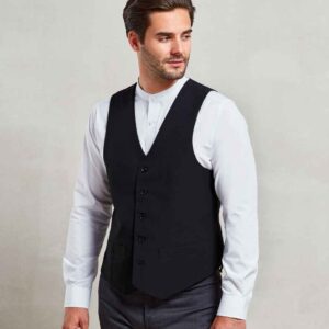 Premier Lined Waistcoat | Black