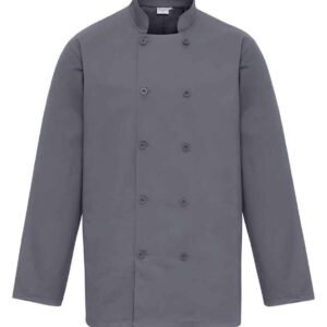 Premier Long Sleeve Chef's Jacket | Steel