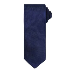 Premier Micro Waffle Tie | Navy