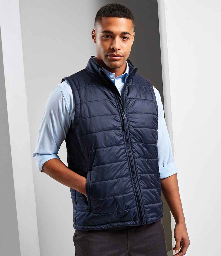 Premier Recyclight® Padded Gilet | Navy