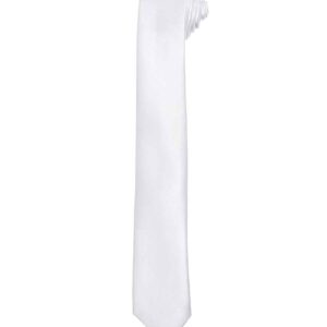Premier Slim Tie | White
