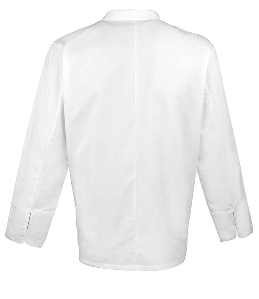 Premier Unisex Cuisine Chef's Jacket | White - Image 4
