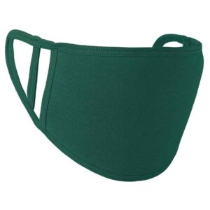 Premier Washable 2-Ply Face Cover - Pack of 5 | Bottle Green